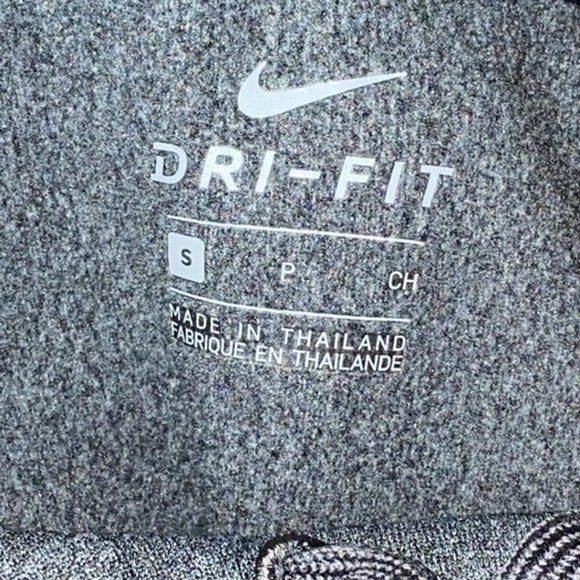 Nike Dri Fit Dark Gray w Orange Hoodie Sweatshirt - Picture 5 of 6